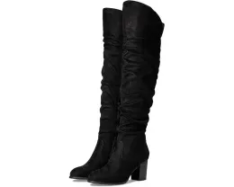 Journee Collection сапоги Kaison с плиссировкой и высоким голенищем