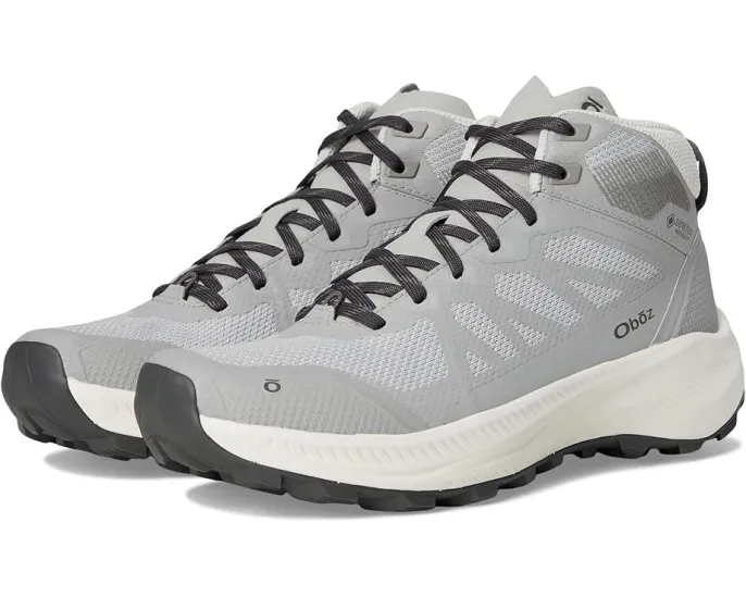 Водонепроницаемые кроссовки Oboz Katabatic LT Mid GTX с кожаным верхом