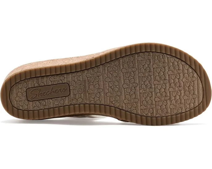 Сандалии SKECHERS Arch Fit Beverlee 2.0 Bali Vibes с поддержкой свода стопы и искусственной кожей