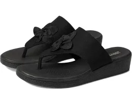 Шлепанцы Bloom с Т-образным ремешком и текстильной стелькой