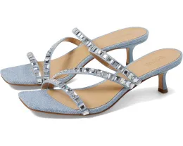 Босоножки Celia Kitten Slide с открытым квадратным мысом на низком каблуке MICHAEL Michael Kors