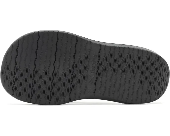 Шлепанцы Columbia Boatside Flip Lea PFG с ремешком из кожи и подошвой Omni-Grip