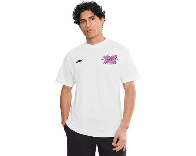 Футболка Puma Formula 1 Miami Go Wild Graphic с принтом