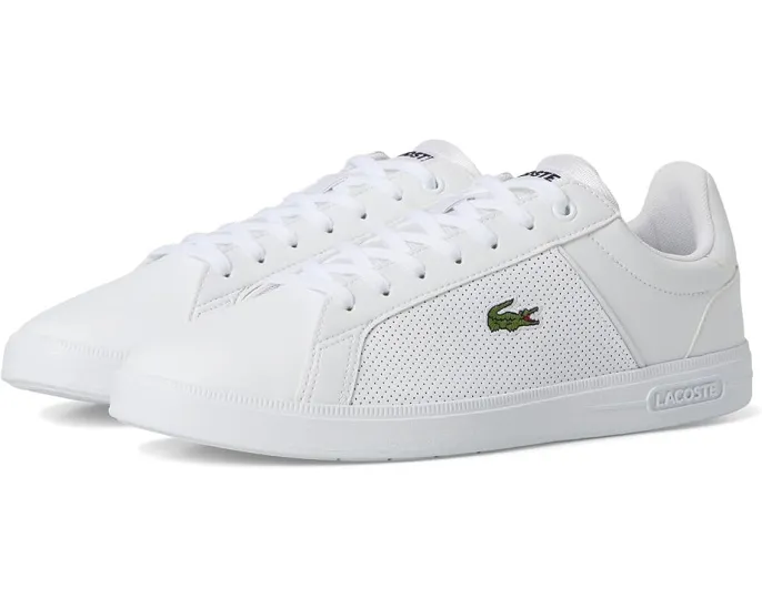 Lacoste Lite Base кроссовки из кожи с круглым носком