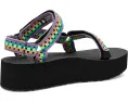 Сандалии Teva Flatform Universal Prism с ремешками в стиле вязания крючком