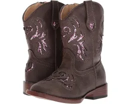 Ковбойские сапоги Roper Kids Glitter Breeze с лазерной перфорацией