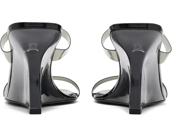 Stuart Weitzman босоножки Vinnie Lucite Slide 85 на каблуке 10 см