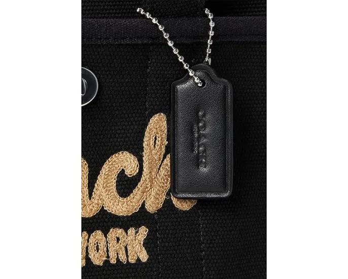 Сумка-тоут COACH Cargo Tote Bag 20 из денима и кожи