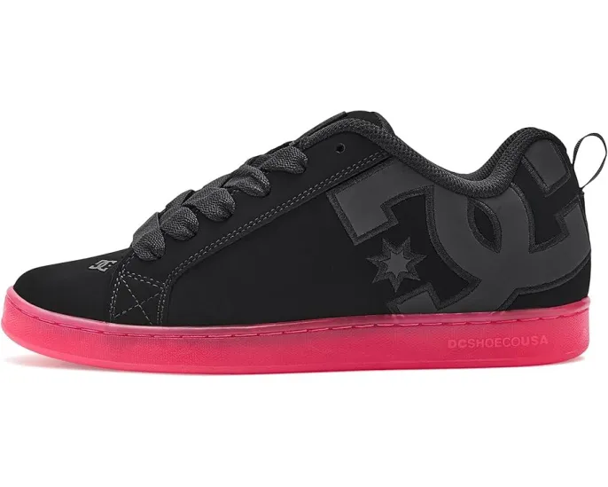 Кроссовки DC Court Graffik Le из кожи с мягкой подкладкой