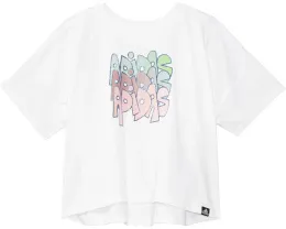 Футболка Adidas Loose Box Tee S24 свободного кроя для детей