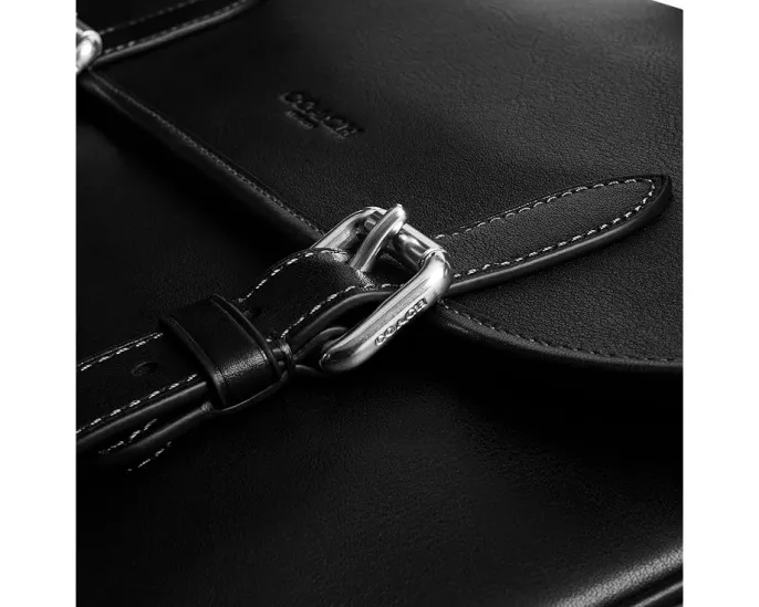 Сумка-мессенджер Hitch из кожи с отстегивающимся ремнем COACH