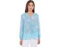 Блуза Elsa Top из шелка Lilly Pulitzer