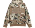 Adidas AOP Color Block Halftone Camo Hooded Pullover для детей с камуфляжем