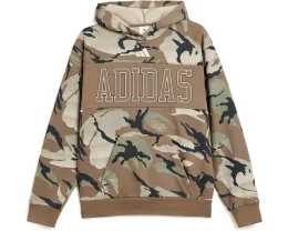 Adidas AOP Color Block Halftone Camo Hooded Pullover для детей с камуфляжем