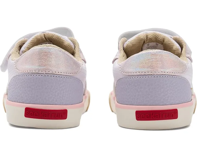 Детские кроссовки Connor с кожаным верхом и резиновым мыском от See Kai Run