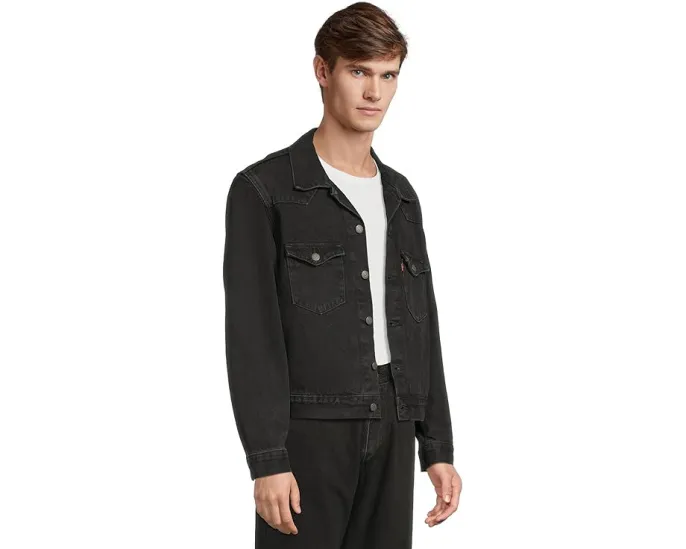 Джинсовая куртка Western Trucker с кокеткой и расслабленным кроем Levi's®