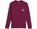Детская футболка Vineyard Vines Sticker Football Helmet с длинным рукавом