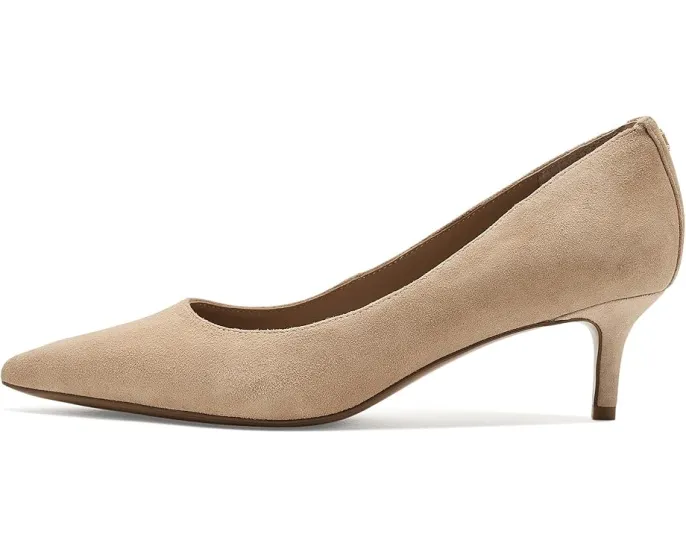 Туфли Adrienne Suede Pumps от Lauren Ralph Lauren с заостренным носком