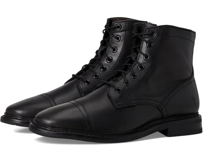 Ботинки Frye Paul Mid Lace с круглым носком и боковой молнией