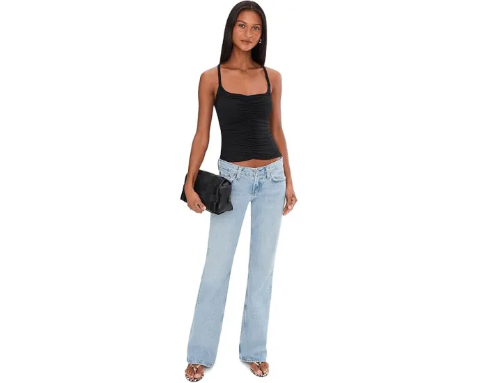 Боди Shimmer Shimmer Cami Soli с запахом на спине и сборкой Free People