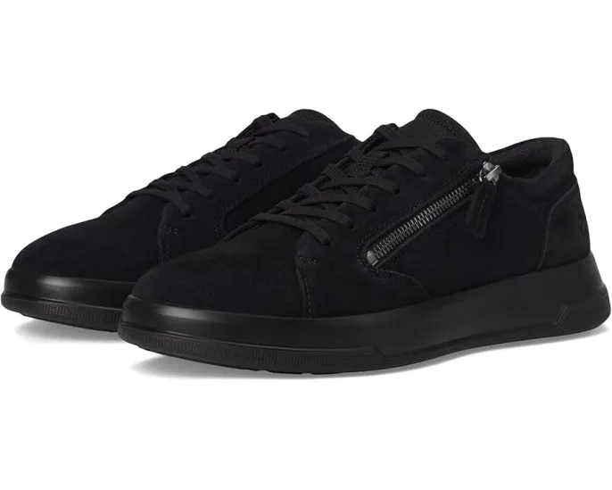 Кроссовки ECCO Move Zip Lace Sneaker из кожи с технологией FLUIDFORM