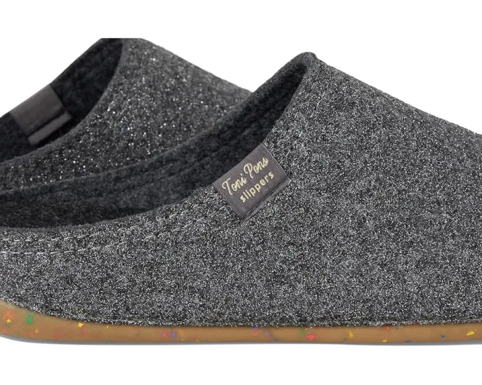 Экологичные тапочки Toni Pons Maui-Lx из переработанных материалов с блестками