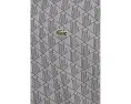 Lacoste поло с контрастным воротником и монограммами