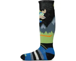 Детские носки Smartwool для зимних видов спорта с рисунком лося и полной амортизацией