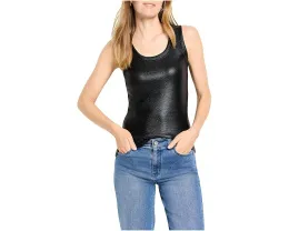 Укороченный майка-борцовка Petite Glazed Rib от NIC+ZOE