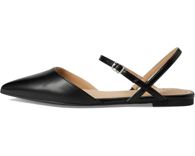 Балетки Martine с застежкой на пряжку и заостренным носком