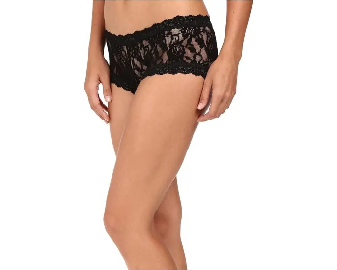 Hanky Panky Комплект из 3 шорт-плавок Signature Lace с кружевом и хлопковой ластовицей