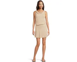 Платье BECCA Gilded с капюшоном и металлизированной вязкой