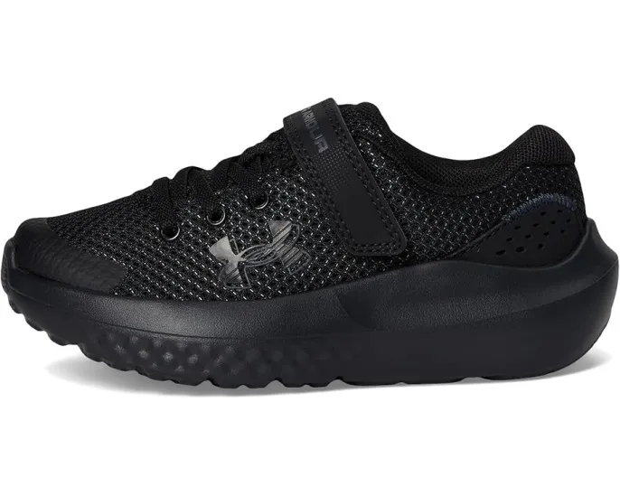 Детские кроссовки Under Armour Surge 4 на липучке для бега и активного отдыха