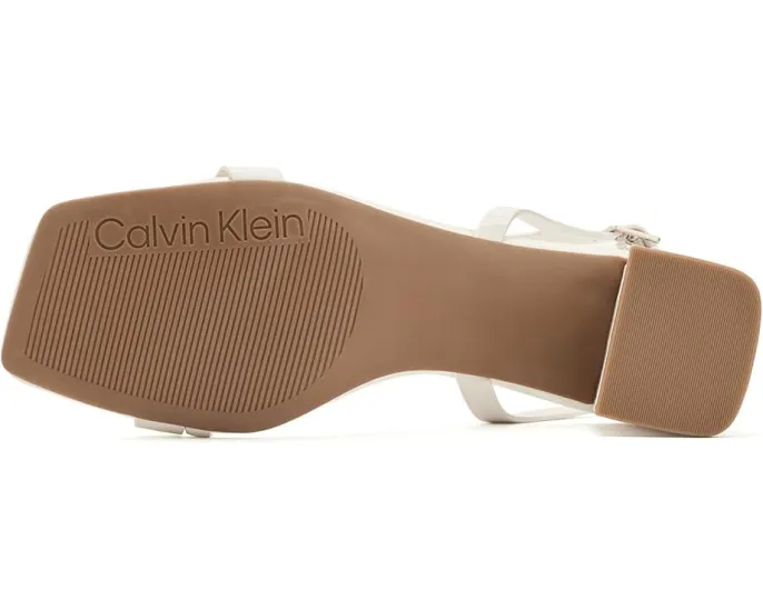 Босоножки Calvin Klein Kelsie на квадратном каблуке с пряжкой