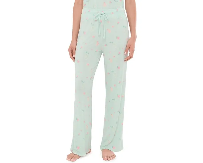 Комплект футболки и брюк All American Tee Pants Set HONEYDEW с листовым принтом