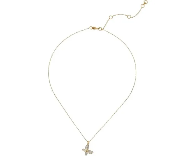 Кулон Pave Butterfly с фианитами в виде бабочки от Kate Spade New York