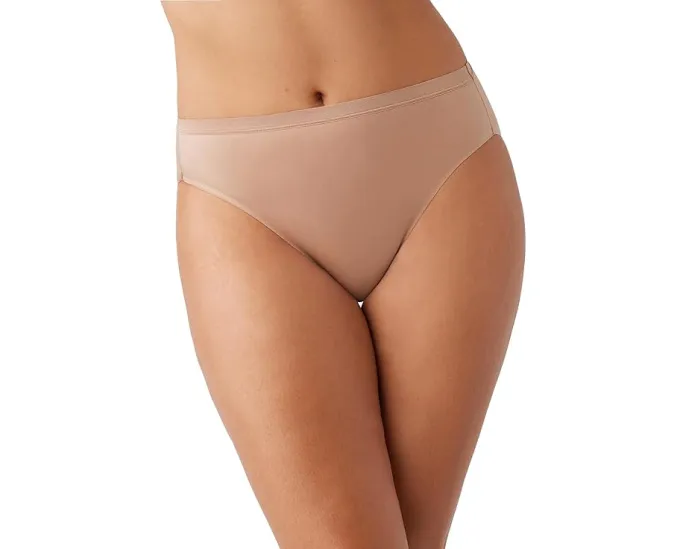 Трусики Wacoal Inner Sheen Hi Cut с высоким подъемом и плоской резинкой