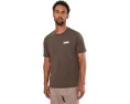 Футболка RVCA Icon Short Sleeve с принтом и резиновой нашивкой