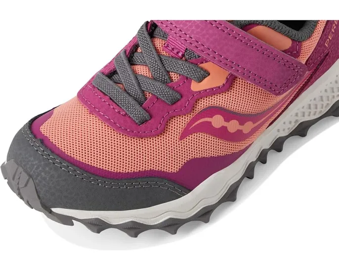 Детские кроссовки Saucony Peregrine Shield KDZ A/C с застежкой на липучке