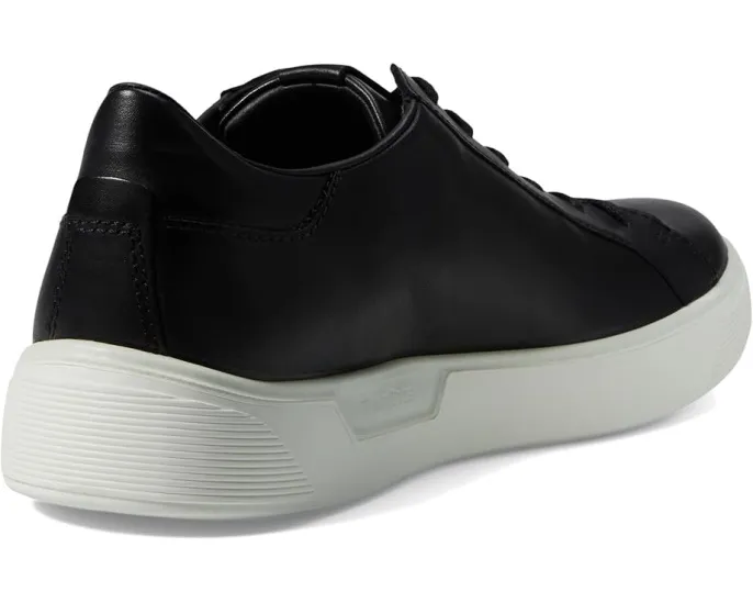 Кроссовки ECCO Street Tray Dress Sneaker черные с технологией FLUIDFORM