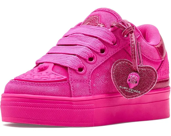 Kurt Geiger London Kids кроссовки Mini Southbank с круглым носком и декором