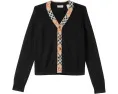 Детский шерстяной свитер Lavenham от Burberry Kids с V-образным вырезом