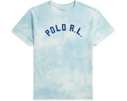 Logo Tie-Dye Cotton Tee (Big Kid)