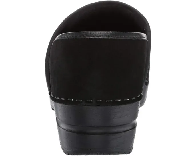 Сабо Sanita Nina из мягкой замши с анатомической стелькой