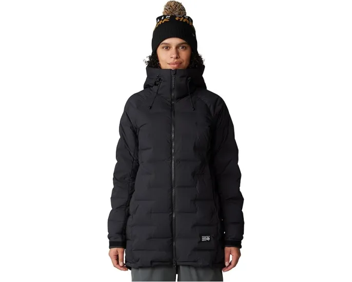 Пуховая парка Mountain Hardwear Stretchdown с капюшоном и утеплителем 700 fill