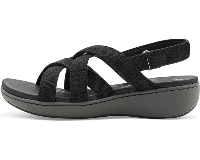 Сандалии Clarks Breezerae Ana с перекрестными ремнями и регулируемым задним ремешком