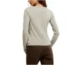 Футболка Free People Nova Tee с длинным рукавом из смеси органического хлопка и переработанных материалов