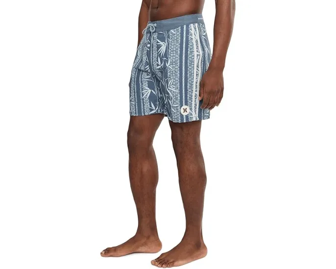 Шорты Hurley Phantom Naturals Tailgate 18 с прямым кроем и карманом на пуговице