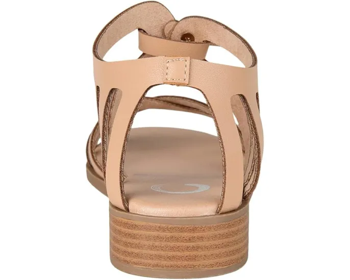 Сандалии Journee Collection Comfort Foam Monro на платформе из веганской кожи