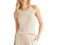 Топ Splendid Ione Sweater Tank с текстурированной отделкой и открытой спиной